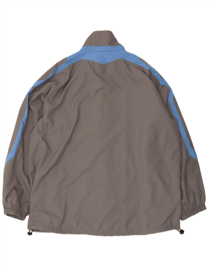 Jachetă de ploaie Umbro pentru bărbați UK 42 XL Gri poliester color bloc
