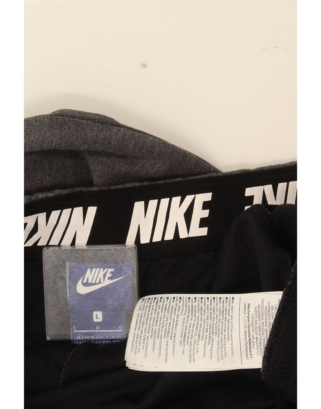 Pantaloni de trening Nike pentru bărbați Joggeri mari, gri, bumbac