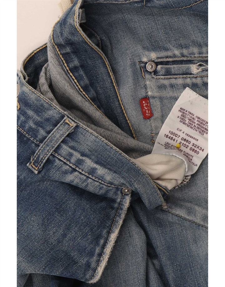 Blugi Levi's Bootcut pentru bărbați W32 L34 Bumbac albastru