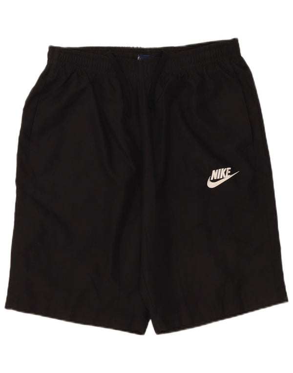 Pantaloni scurți sport Nike pentru bărbați, mari, negru, poliester