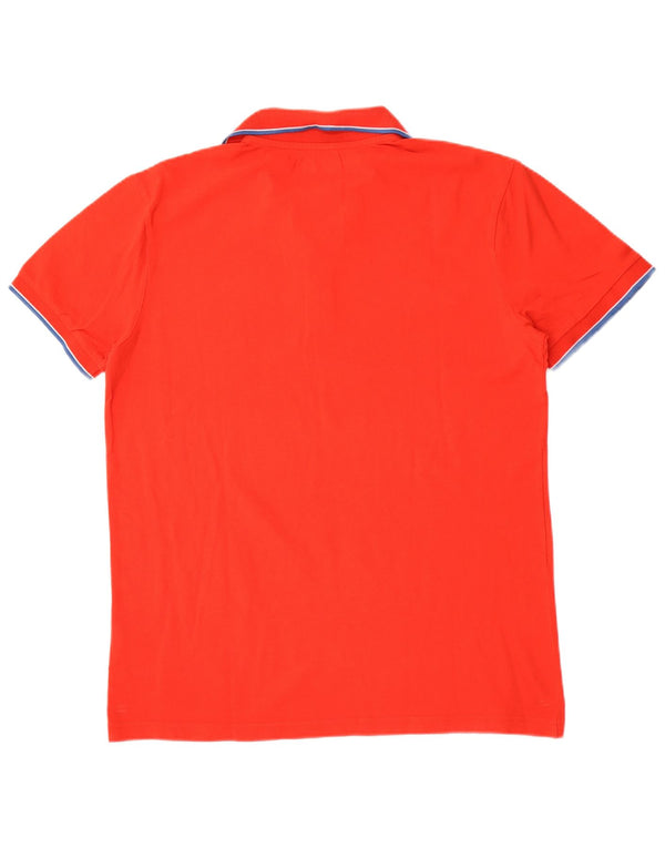 Cămașă polo pentru bărbați Kappa XL bumbac roșu