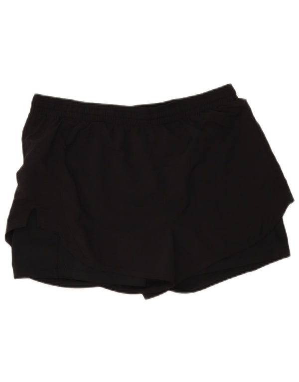 Pantaloni scurți sport Nike Dri Fit pentru femei UK 14 Large Black