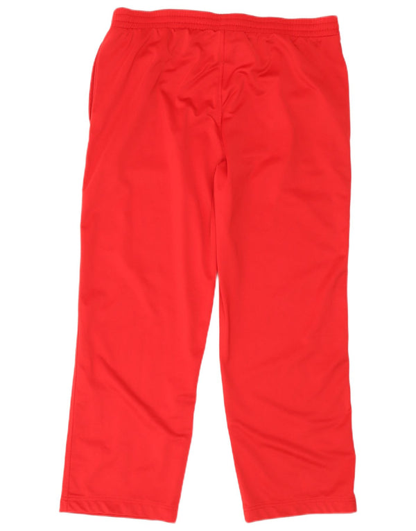 Pantaloni de trening Asics pentru bărbați XL poliester roșu