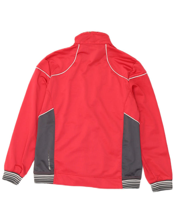 Jachetă de top pentru trening Asics pentru femei UK 18 XL, roz, poliester color bloc