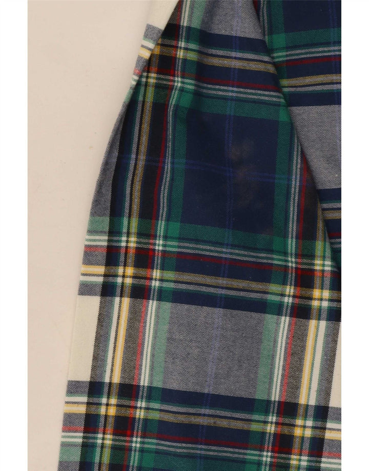 Cămașă pentru bărbați Gap Slim Fit Bumbac carouri albastru bleumarin mediu