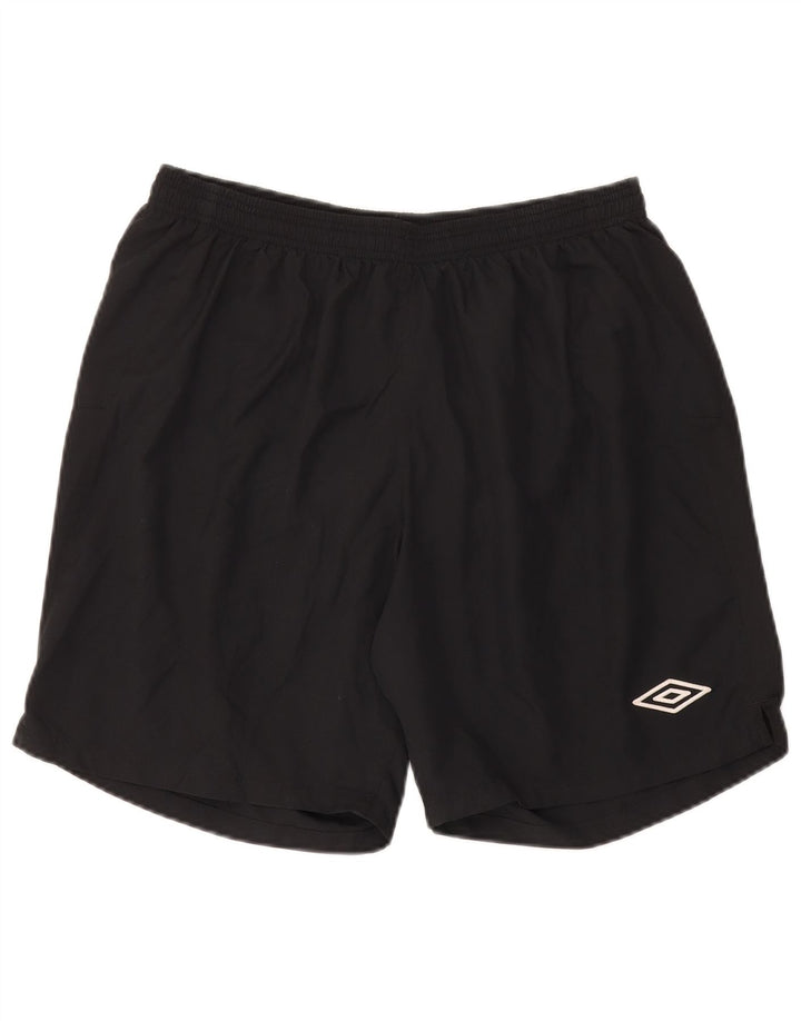 Pantaloni scurți sport pentru bărbați Umbro XL poliester negru
