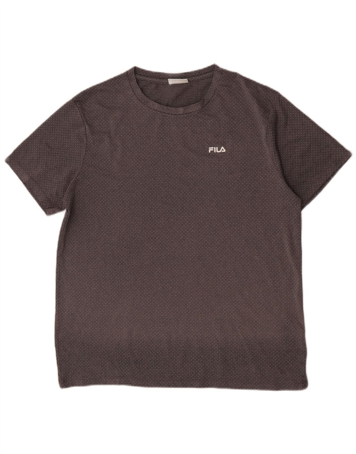 Tricou Bărbați Fila Top Large Gri Poliester