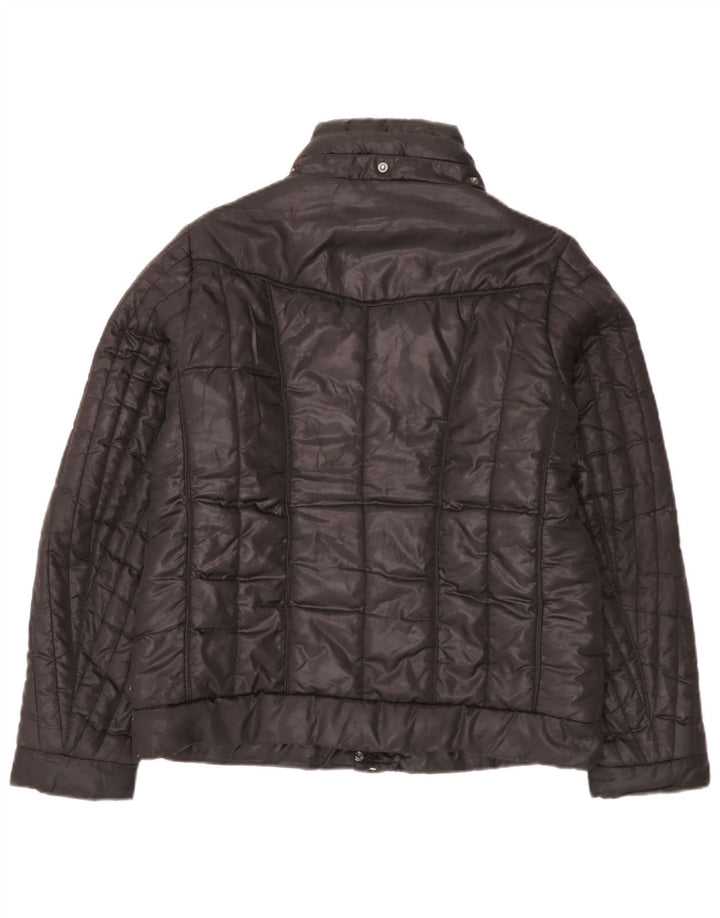 Jachetă căptușită pentru femei Tommy Hilfiger UK 16, mare, negru, poliester