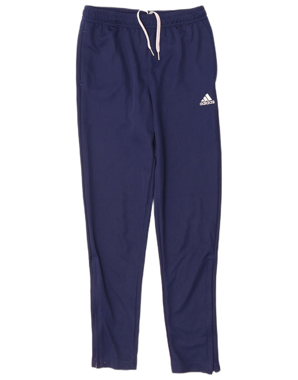 Pantaloni de trening Adidas Aeroready pentru baieti 13-14 ani poliester bleumarin