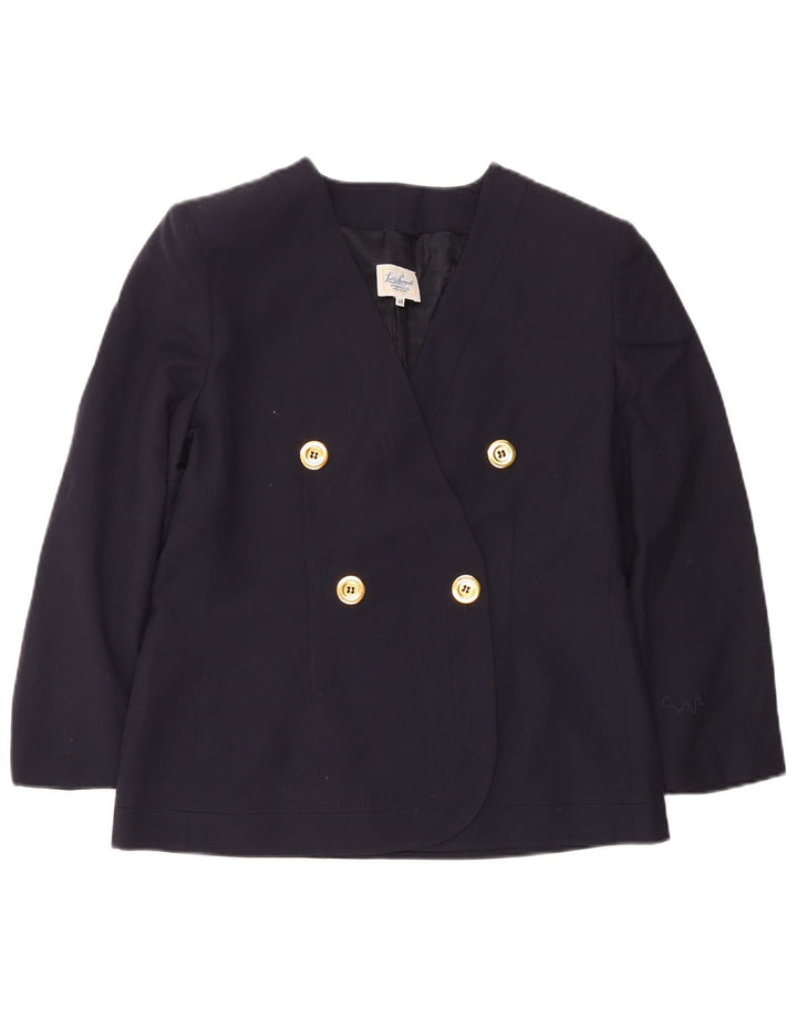 Jachetă pentru femei Luisa Spagnoli, la două piepturi, IT 46, mare bleumarin