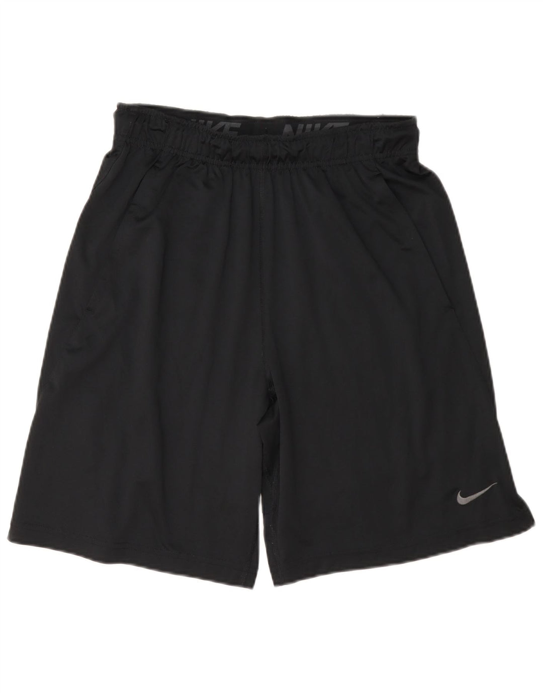 Pantaloni scurți sport Nike Dri Fit pentru bărbați, poliester negru mic