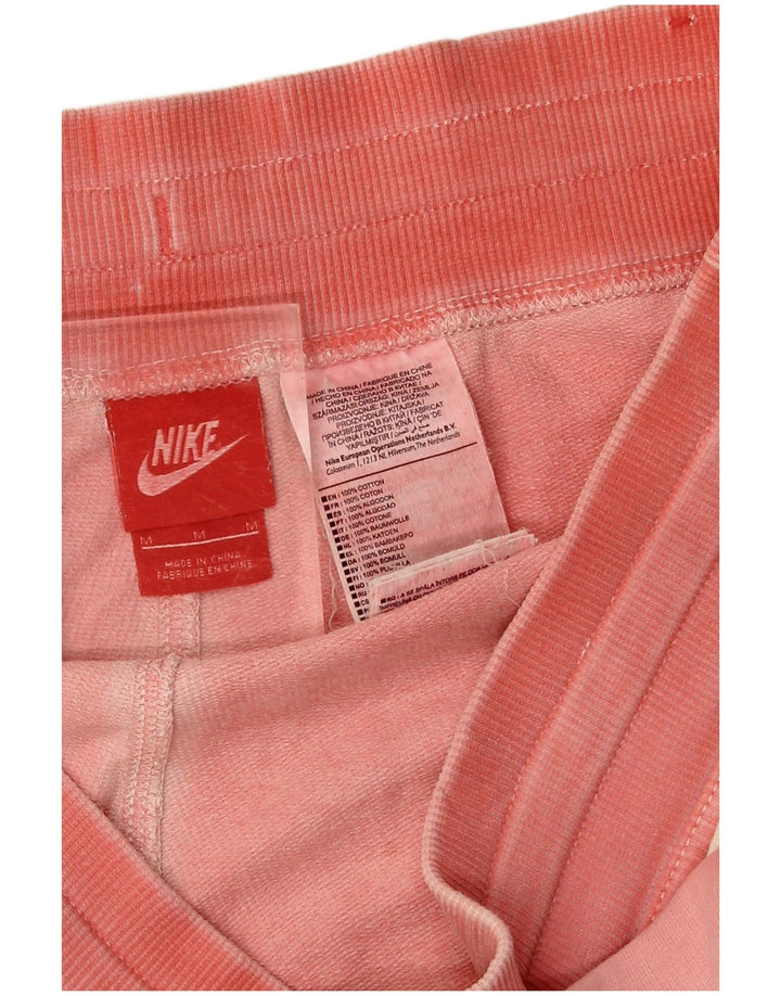 Pantaloni scurți sport grafic Nike pentru bărbați, bumbac roz mediu