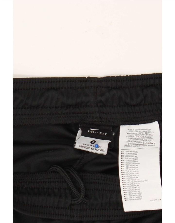 Pantaloni scurți sport Nike Dri Fit pentru bărbați, poliester negru mic