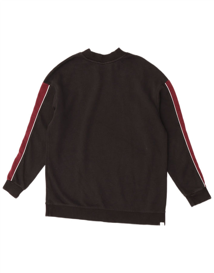 Pulover Puma pentru femei UK 12 Medium Black Colorblock Bumbac