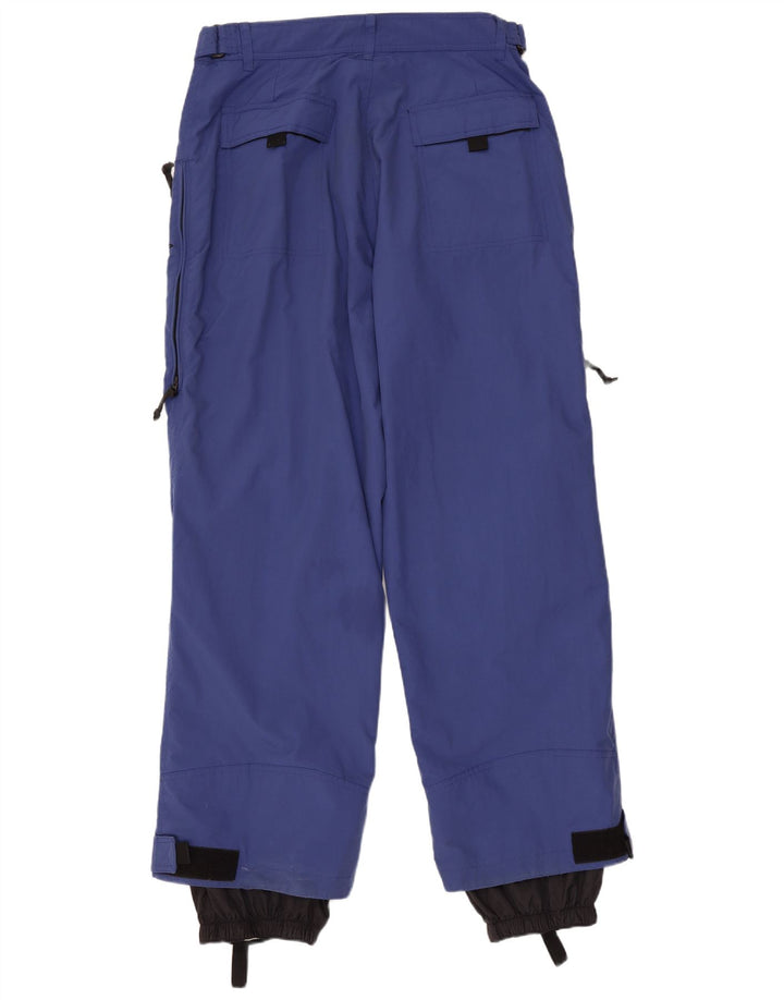 Pantaloni de schi Quiksilver pentru bărbați, nailon mare, albastru