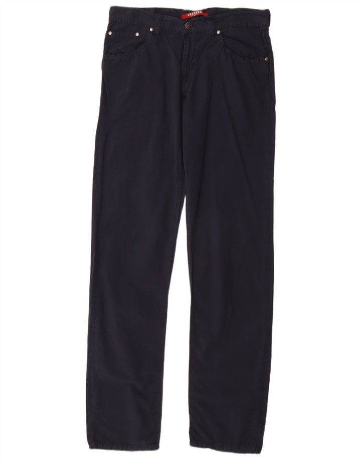 CARRERA Pantaloni Drepți Casual Bărbați IT 48 Medium W30 L33 Bleumarin