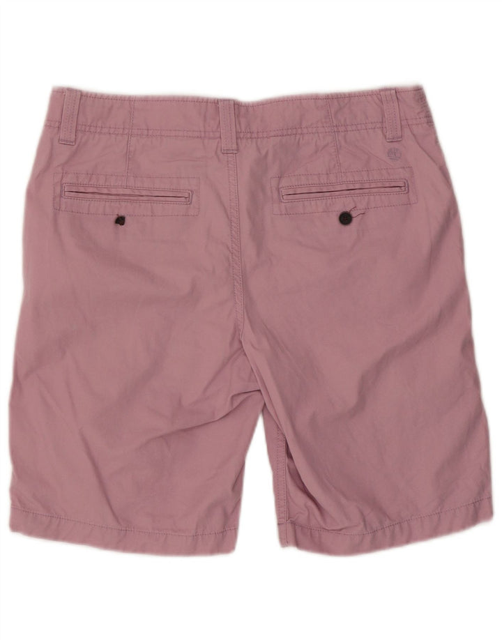 Pantaloni scurți chino pentru bărbați Timberland W32, bumbac roz mediu