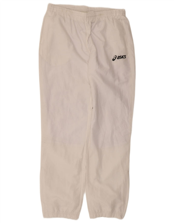Pantaloni de trening pentru bărbați Asics Pantaloni de jogging XL Poliester alb
