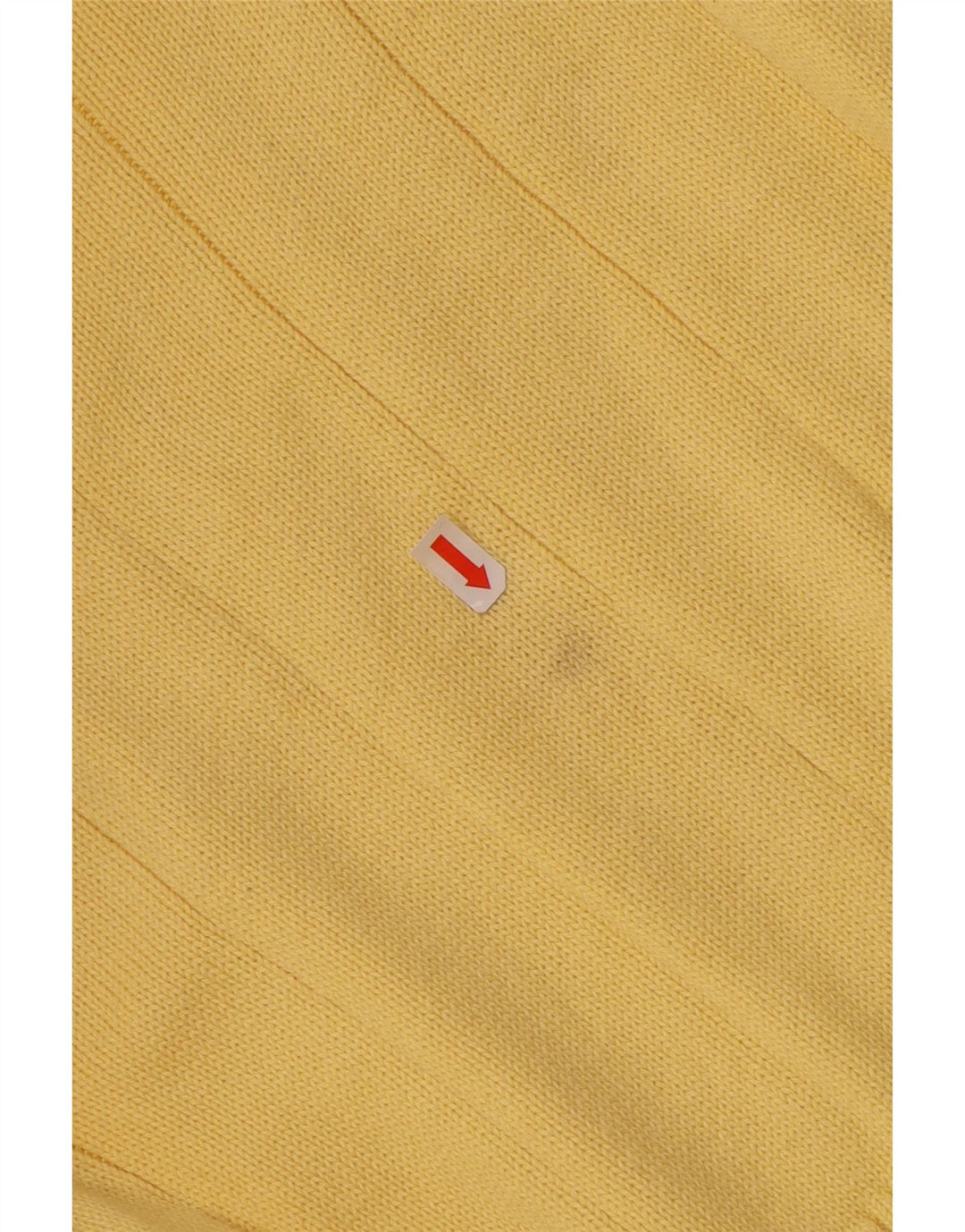 TOMMY HILFIGER Pulover cu decolteu în V pentru bărbați, bumbac XL galben