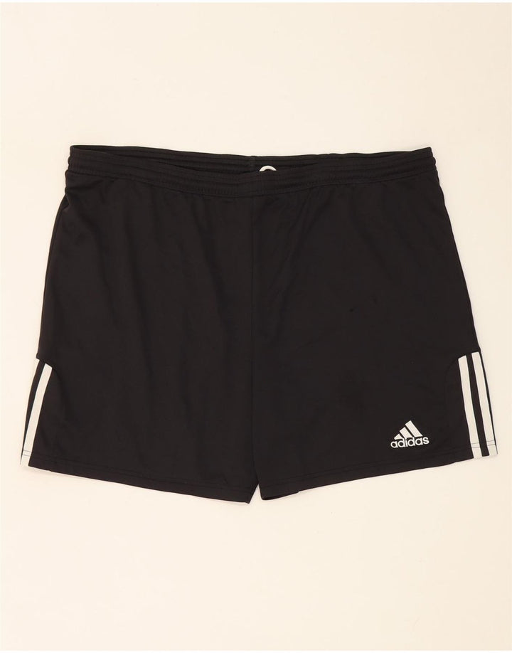 Pantaloni scurți sport pentru bărbați Adidas, mari, negru, poliester