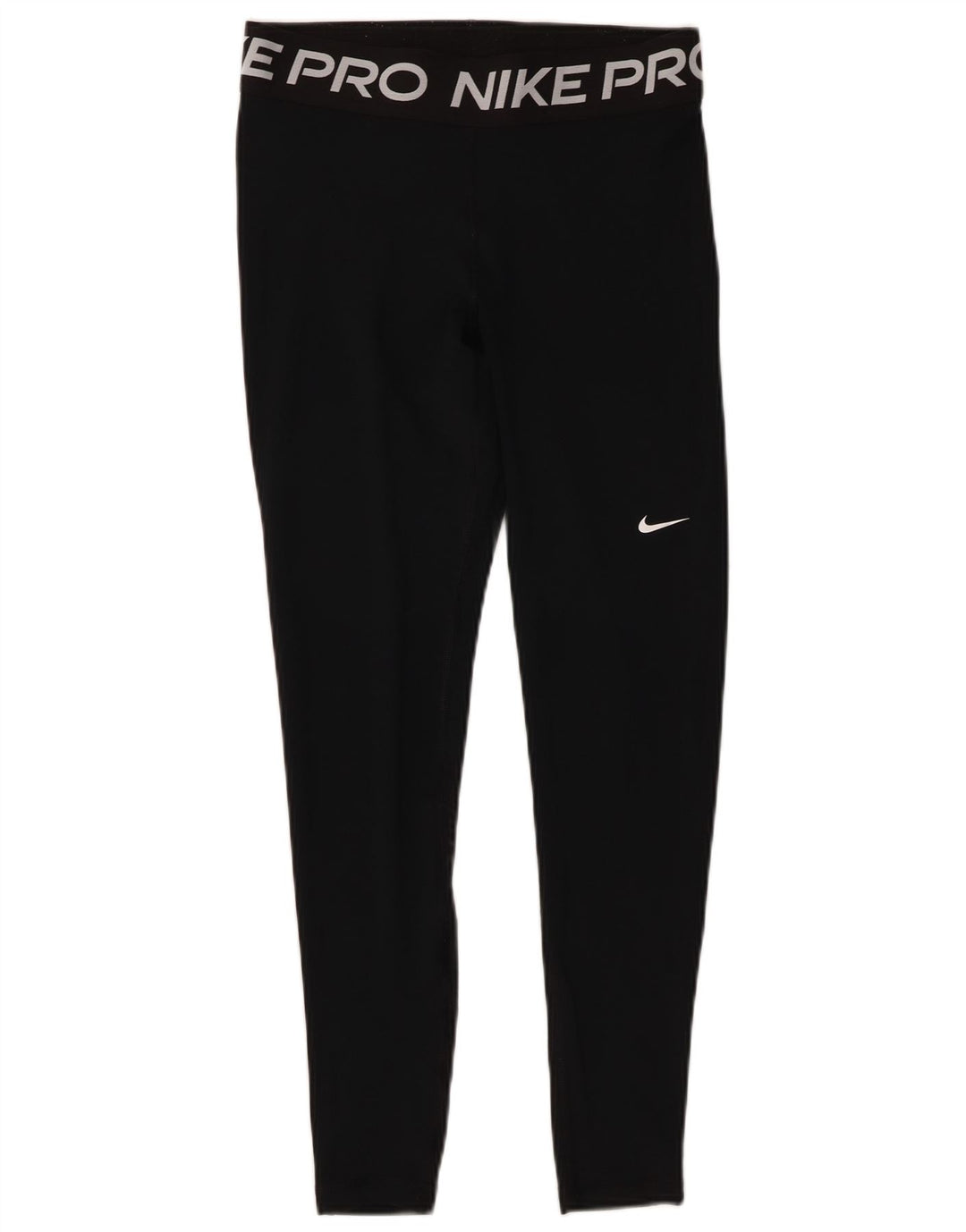 Leggings grafic Nike pentru femei UK 14 Poliester mediu negru