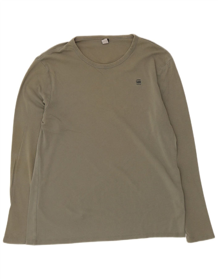Top pentru femei G-Star cu mânecă lungă UK 18 XL Kaki
