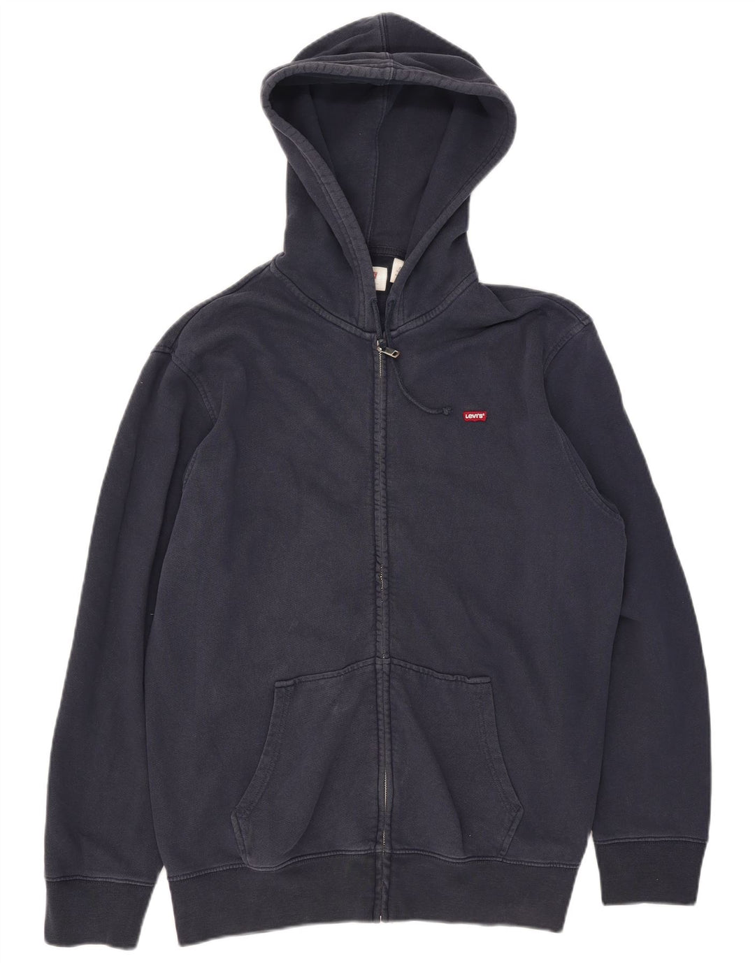 Pulover Levi's pentru bărbați, cu fermoar, bumbac, XL, albastru