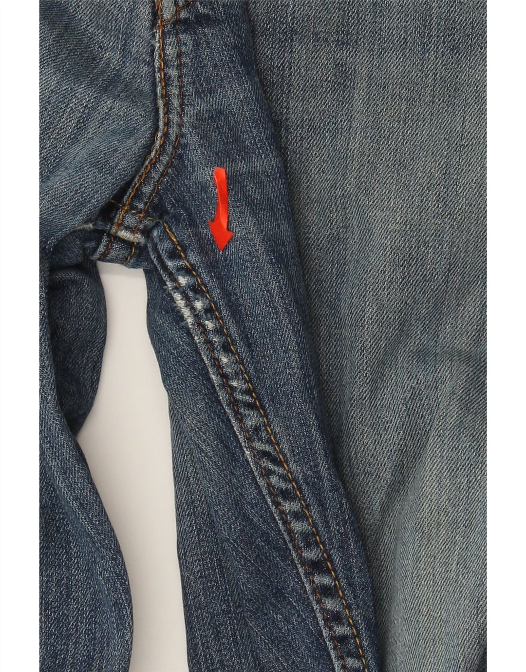 Blugi drepti pentru bărbați Levi's 752 W33 L31 Bumbac albastru