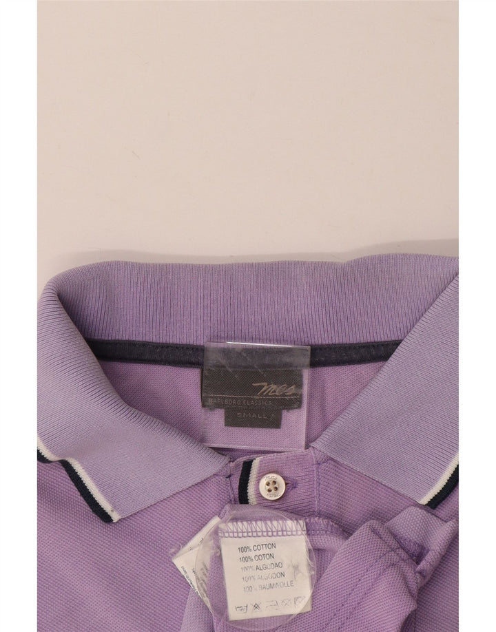 MARLBORO CLASSICS Tricou polo pentru bărbați Bumbac violet mic