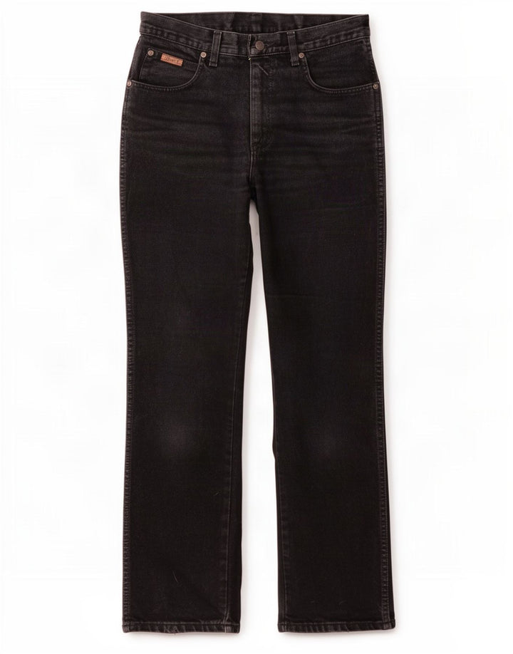 Blugi drepte pentru bărbați Wrangler Texas W31 L32 bumbac negru
