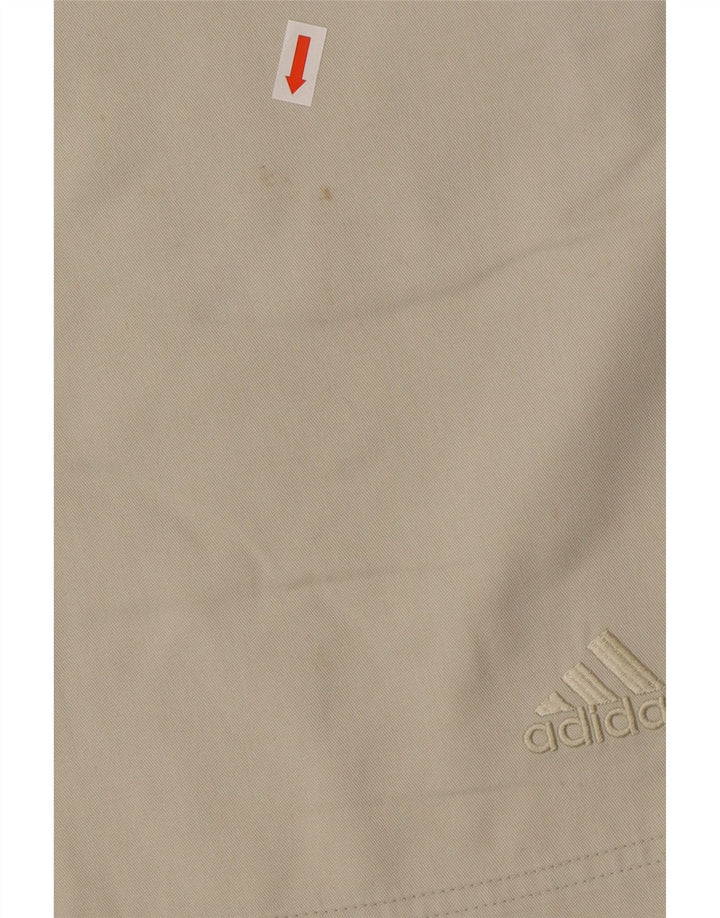 Pantaloni scurți chino pentru bărbați Adidas Large W34 poliester bej