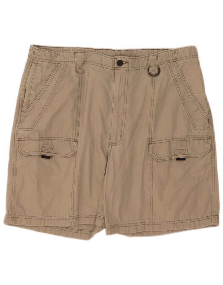 Pantaloni scurți cargo Wrangler pentru bărbați W38 XL, bumbac, bej