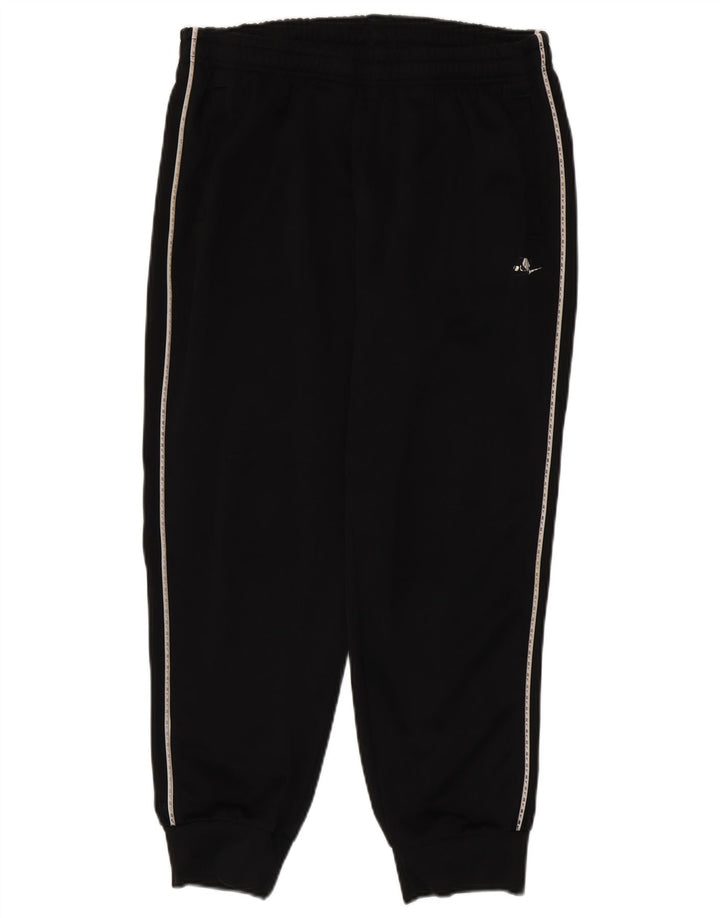 Pantaloni de trening pentru bărbați Nike Pantaloni de jogging, mari, negru, poliester cu dungi