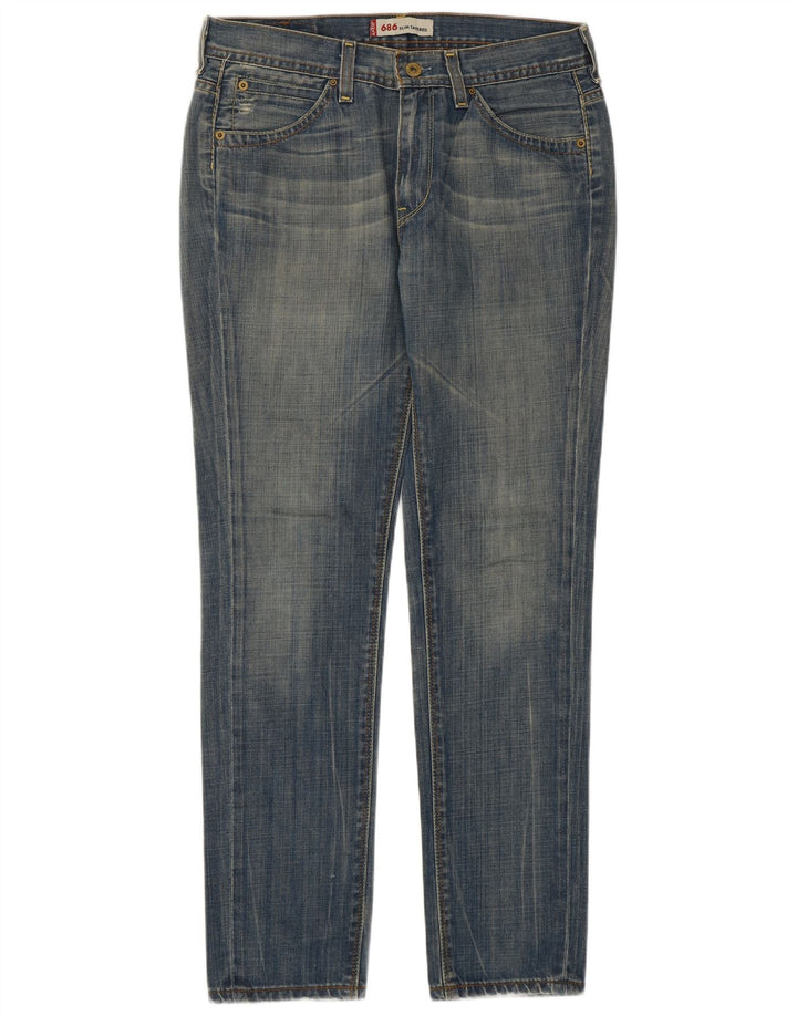 Blugi Levi's 686 Slim Tapered W30 L29 Albastru