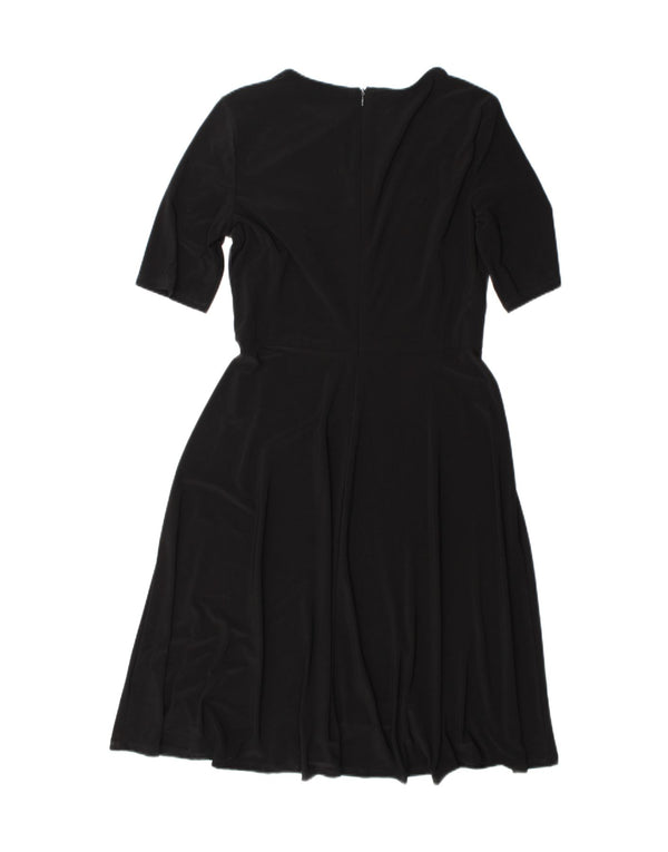 Rochie A-Line pentru femei Ralph Lauren US 8 Medium Black Poliester