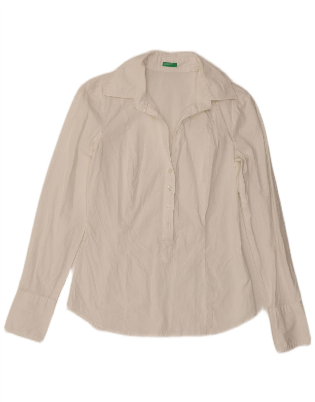Pulover pentru femei Benetton UK 10 Small White
