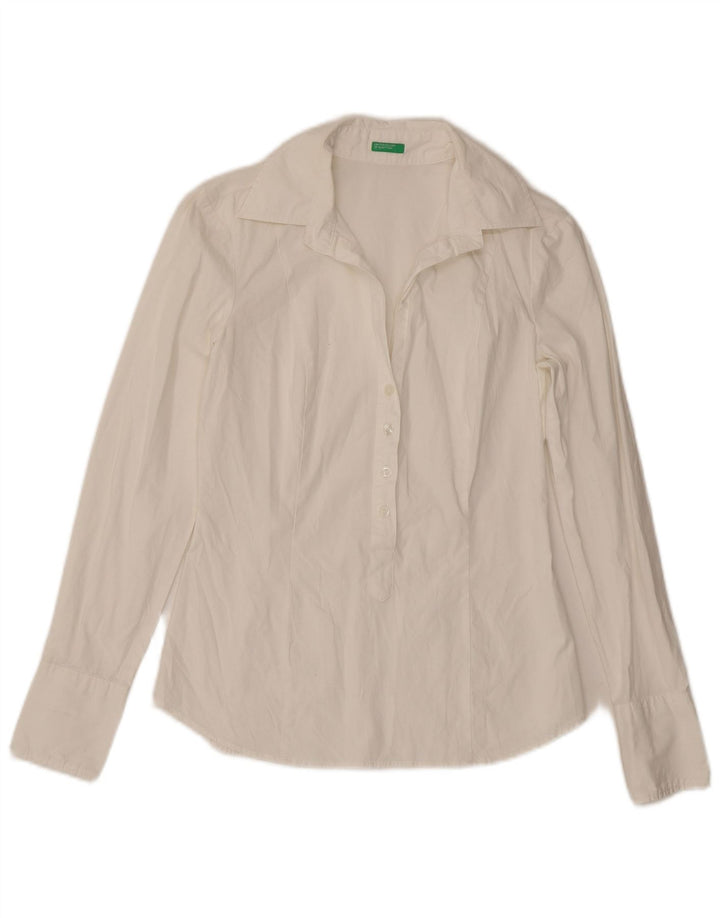Pulover pentru femei Benetton UK 10 Small White