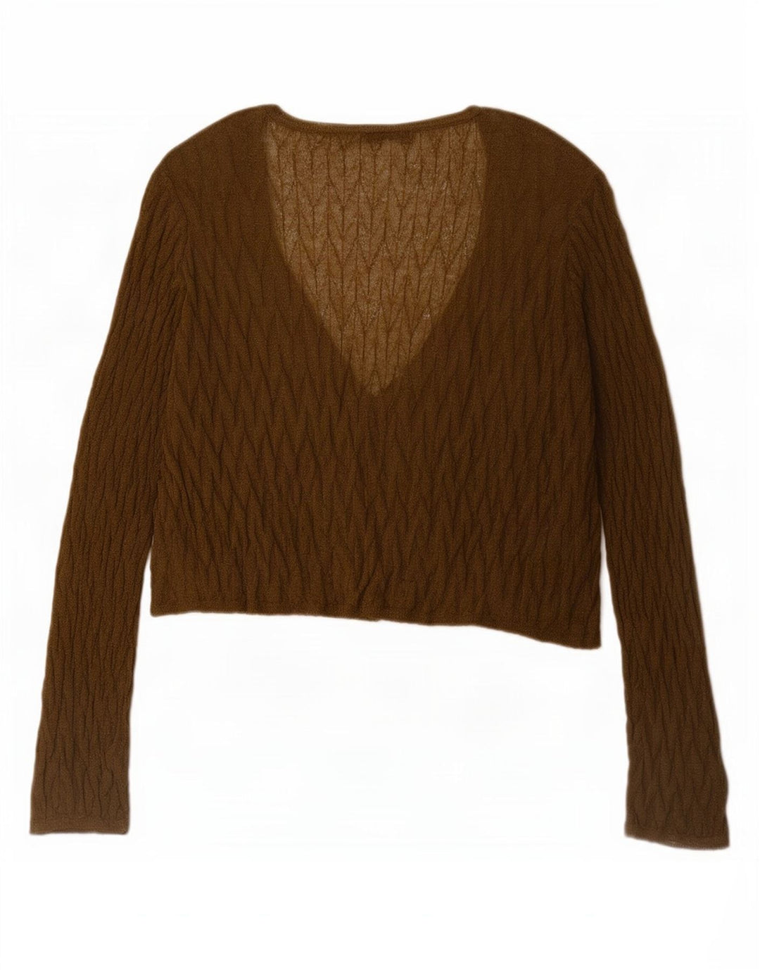 Top cardigan supradimensionat pentru femei Zara UK 10 Small Khaki