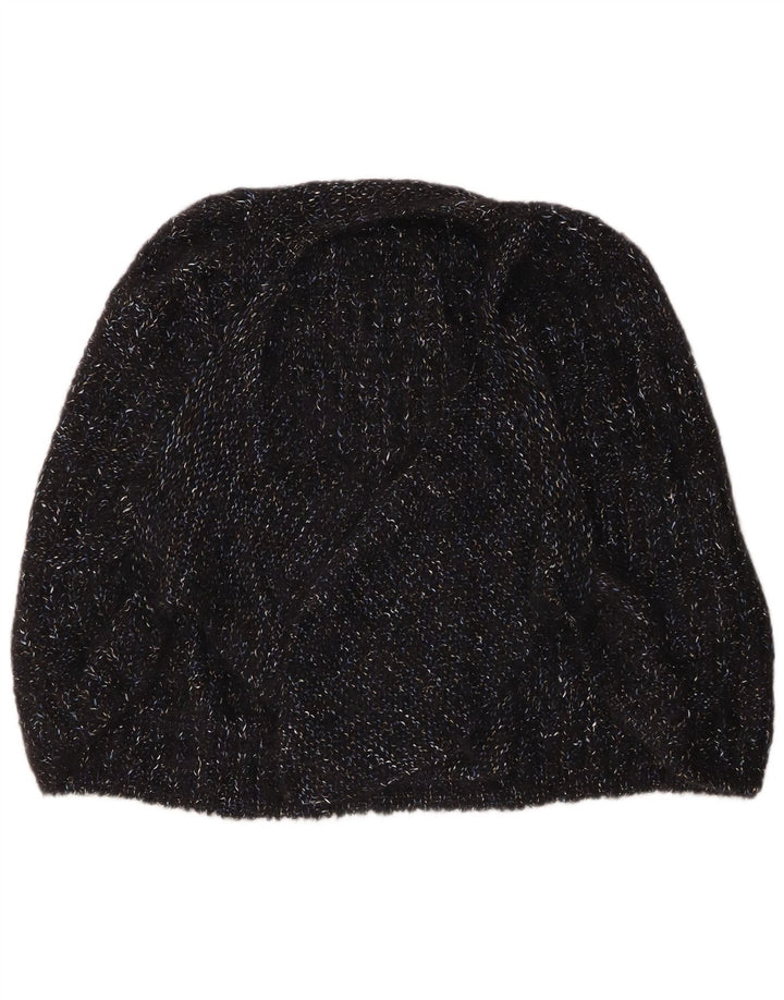 VINTAGE Pulover Poncho Cardigan pentru Femei Mărime Unică Negru Pete