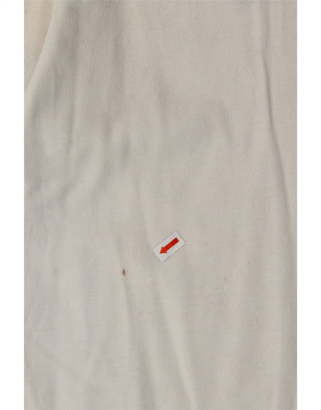 TOMMY HILFIGER Mens Polo Shirt Large White Cotton Vintage Tommy Hilfiger and Second-Hand Tommy Hilfiger from Messina Hembry 