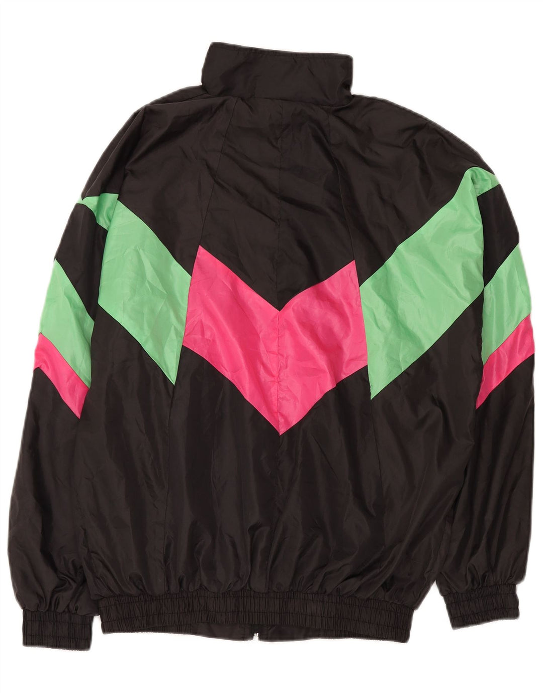 Trening pentru bărbați Vintage Top Jachetă XL Poliester color bloc negru