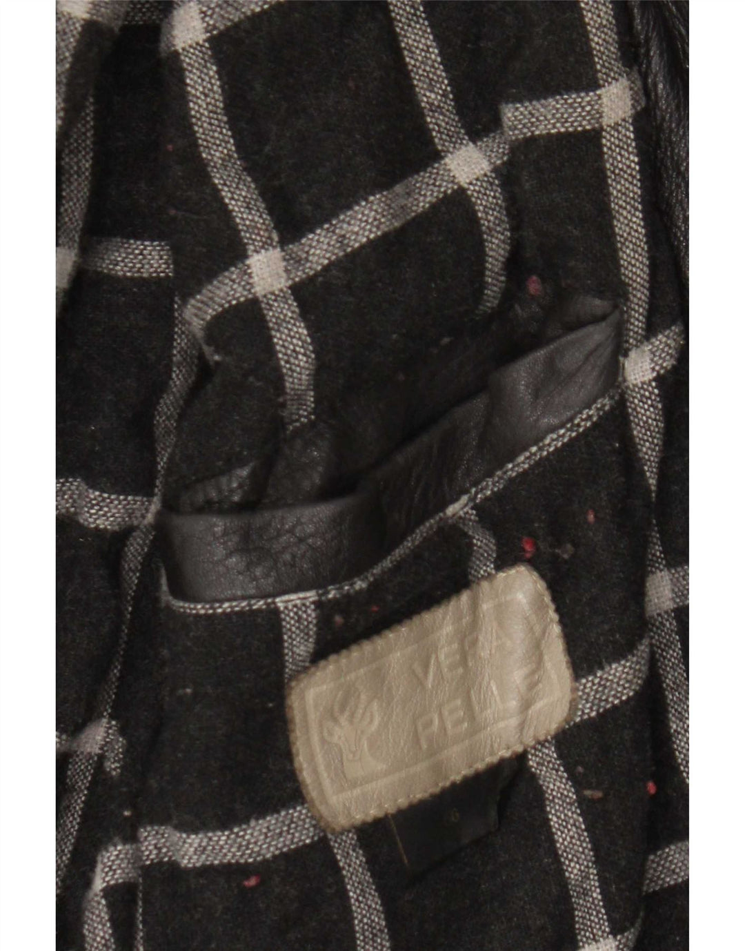 Geacă din piele vintage pentru bărbați IT 56 3XL din piele neagră