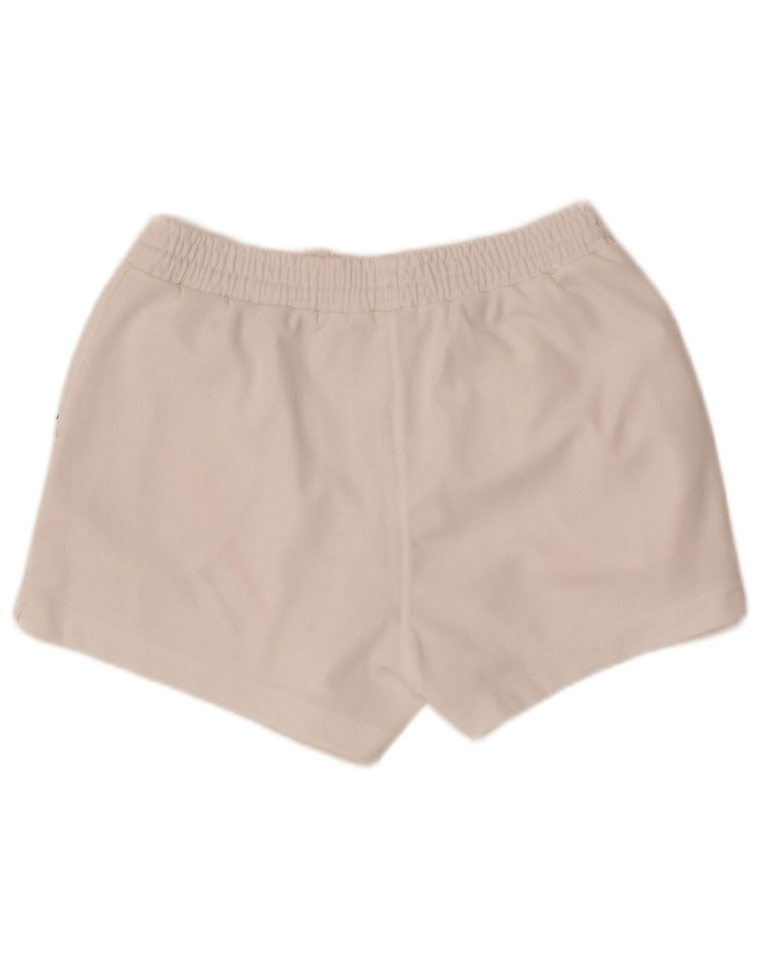Pantaloni scurti sport pentru femei Lotto UK 12 Medium White Geometric