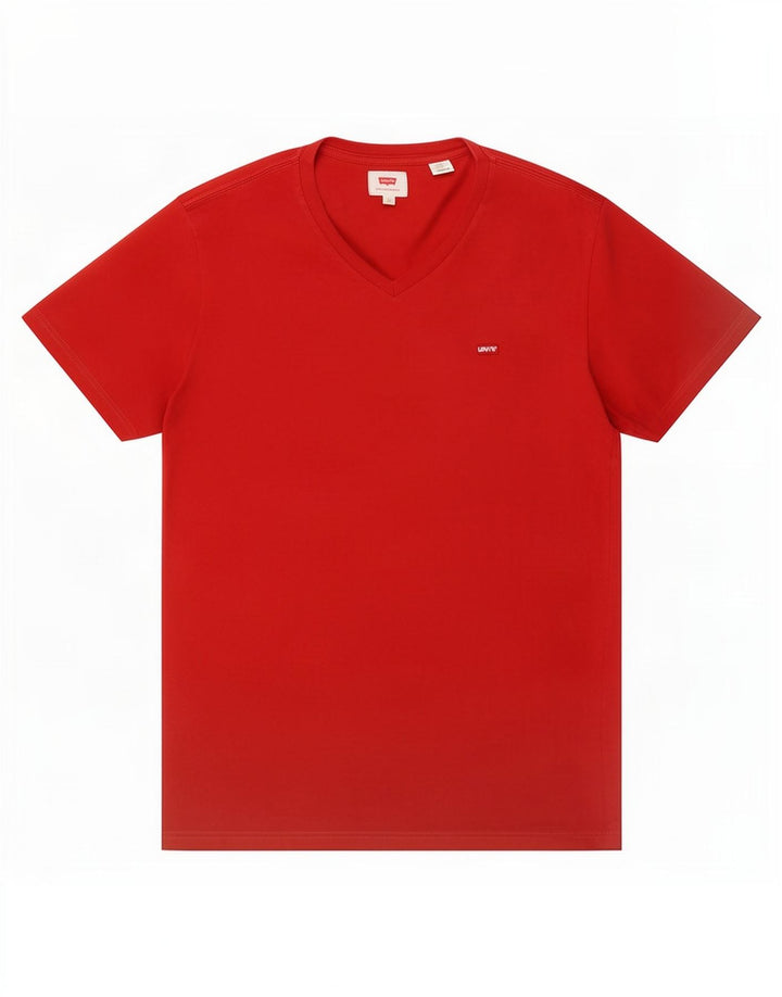 Tricou pentru bărbați Levi's Top din bumbac roșu mediu