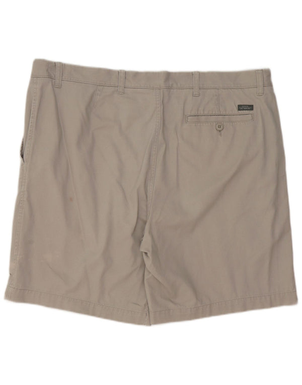 Pantaloni scurți chino pentru bărbați Marks & Spencer W42 2XL bumbac gri