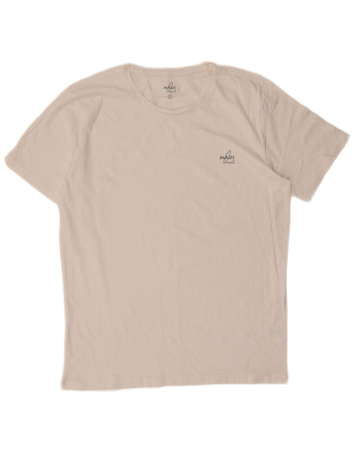 VINTAGE Tricou Bărbați Top Mare Bumbac Alb