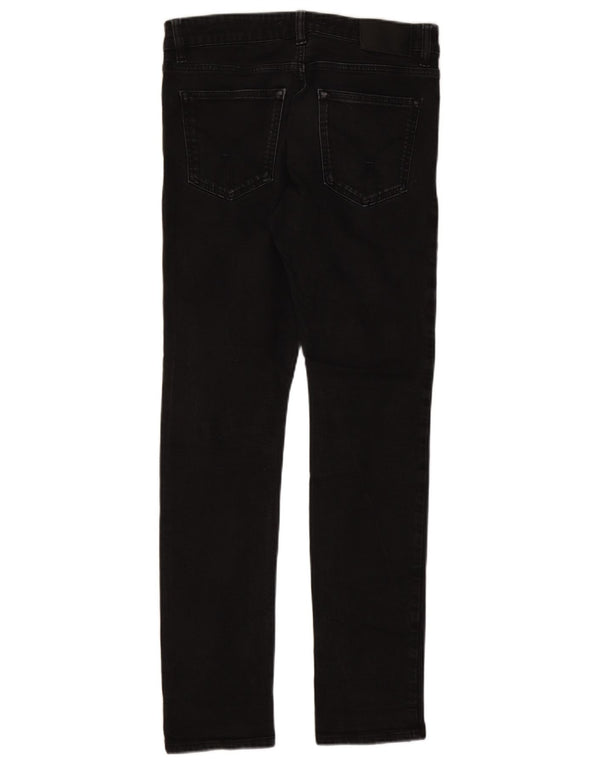 Blugi slim pentru bărbați Calvin Klein W32 L32 bumbac negru