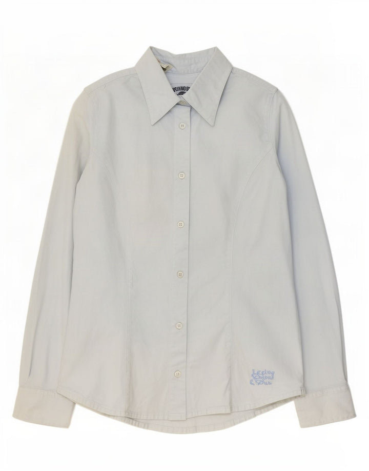 Cămașă Replay pentru femei UK 12 Medium Blue Bumbac