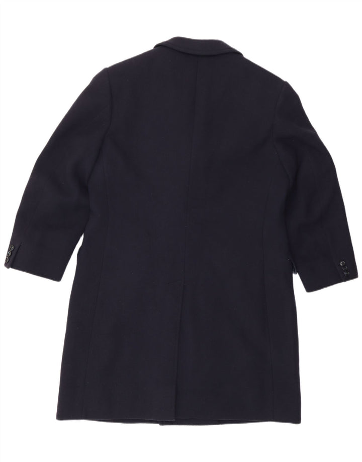 Palton dublu pentru bărbați vintage UK 38 Medium Bleumarin