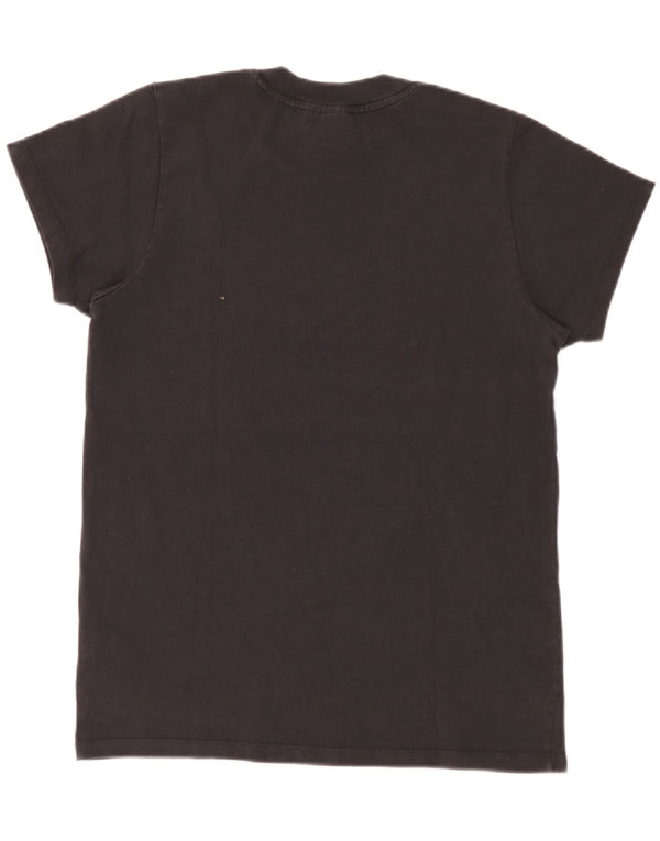 Tricou grafic supradimensionat pentru femei Adidas UK 6 XS bumbac negru